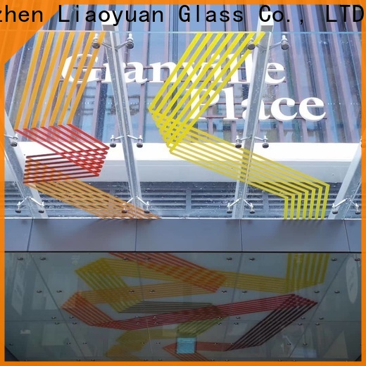 Liaoyuan Glass popular ceramic printing on glass wholesale bulk buy