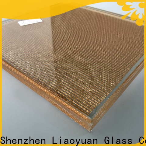 Liaoyuan Glass types of laminated glass factory price for sale