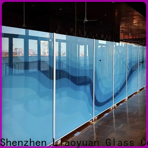 Liaoyuan Glass digital printed glass designs best supplier with high cost performance