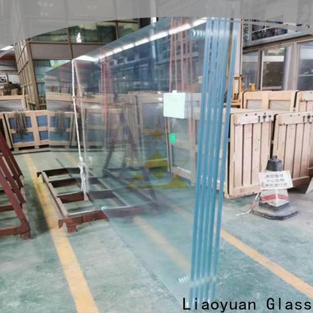 Liaoyuan Glass popular tempered glass panels home depot in bulk bulk production