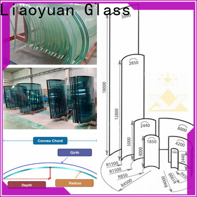 Liaoyuan Glass practical buy curved glass manufacturing for promotion