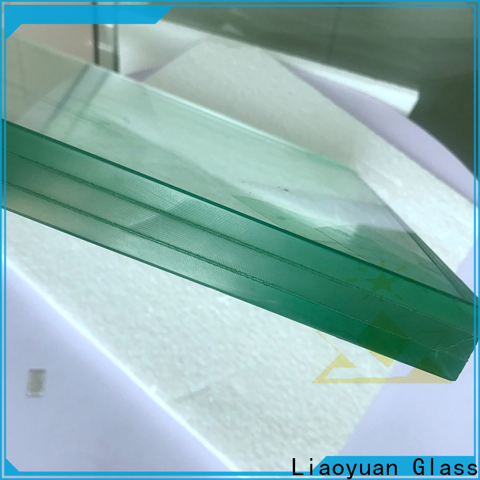 factory price bulletproof laminated glass bulk for promotion