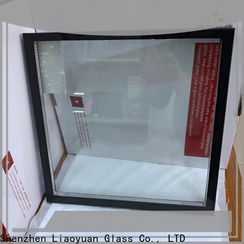 Liaoyuan Glass insulated safety glass company bulk production