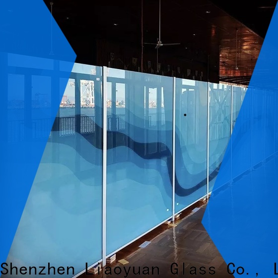 Liaoyuan Glass quality ceramic printing on glass best supplier for promotion