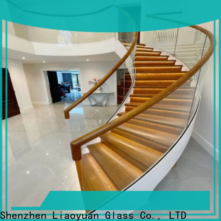 Liaoyuan Glass bent and curved glass supply for promotion