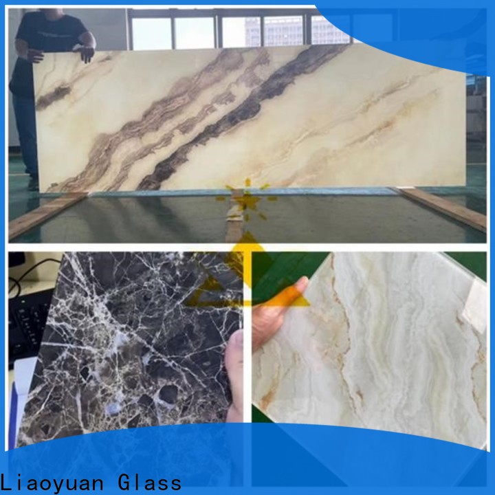 Liaoyuan Glass modern digital glass printing design manufacturing with high cost performance