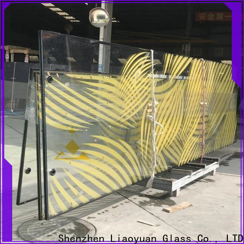 Liaoyuan Glass practical screen printed glass design bulk buy