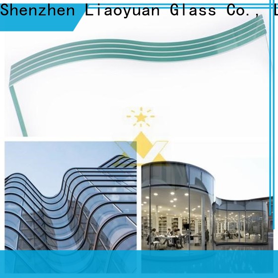 Liaoyuan Glass high quality curved glass sheet series for promotion
