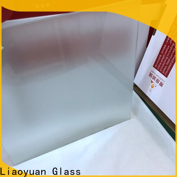 Liaoyuan Glass acid etched glass cost best supplier for sale