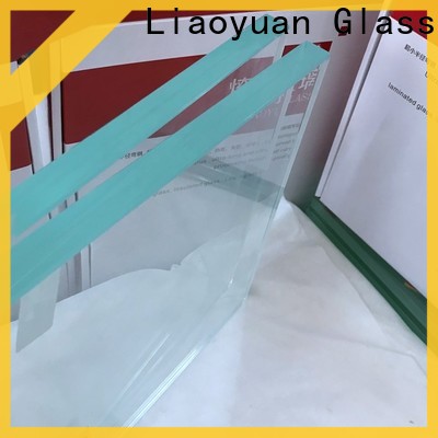 Liaoyuan Glass security laminated glass manufacturer bulk production