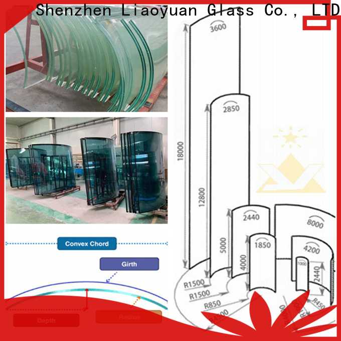 top curved glass pane directly sale bulk buy