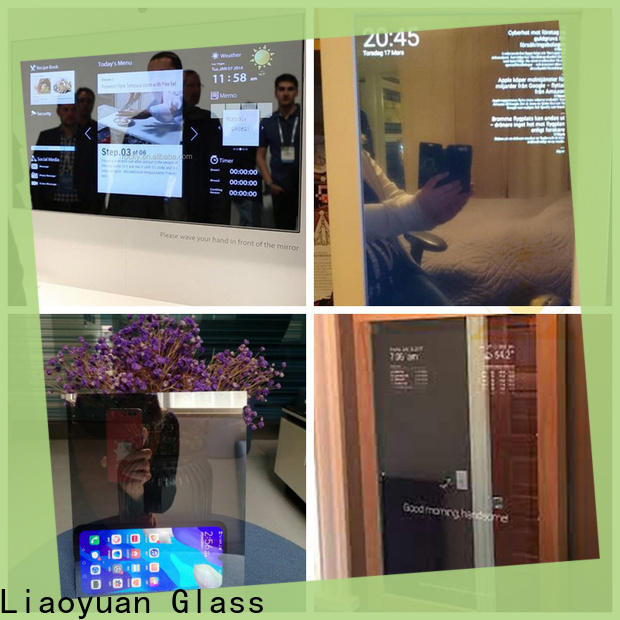 new best glass for smart mirror directly sale bulk buy