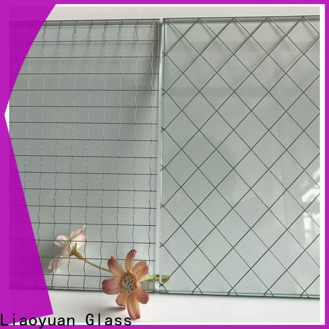popular laminated wire glass bulk bulk production