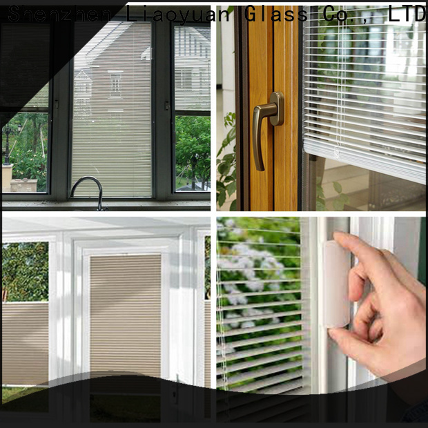 Liaoyuan Glass new Insulating Glass with Integral Blinds factory direct supply for promotion