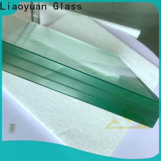 Liaoyuan Glass bullet resistant glass manufacturers manufacturing bulk production