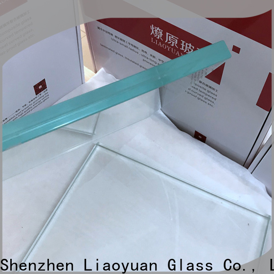 Liaoyuan Glass factory price 10mm laminated glass price from China for promotion