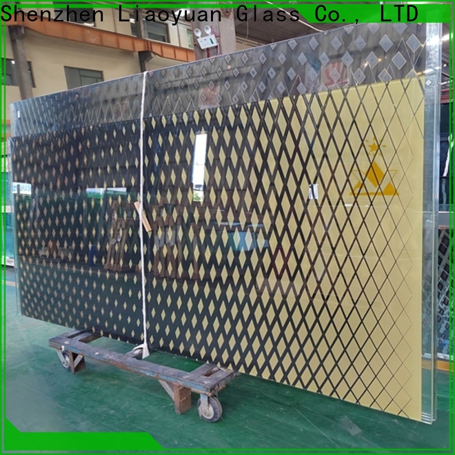 Liaoyuan Glass hot-sale digital printed glass designs factory price for sale