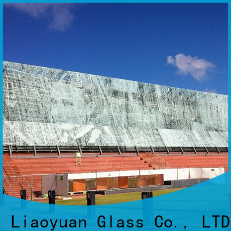 Liaoyuan Glass silk screened glass factory price with high cost performance