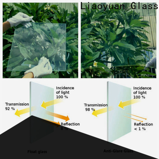 Liaoyuan Glass top anti reflective coating glasses price distributor bulk buy