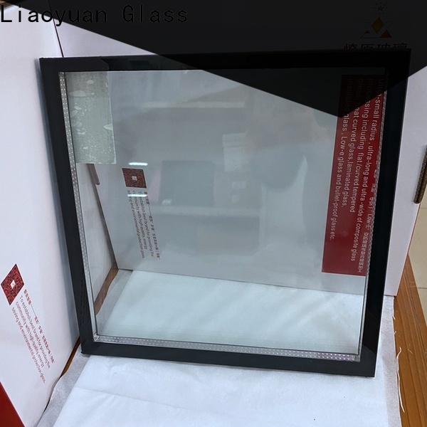 Liaoyuan Glass insulated double glass inquire now bulk production