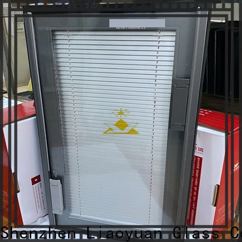 Liaoyuan Glass hot selling Insulating Glass with Integral Blinds best supplier for sale