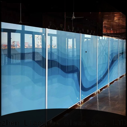 oem modern digital glass printing design in bulk bulk production