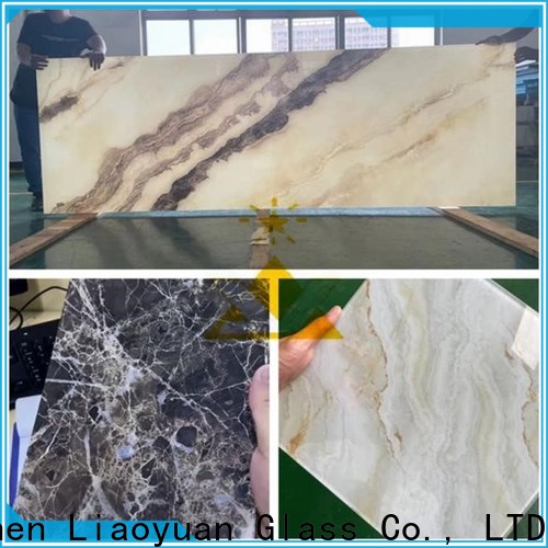 Liaoyuan Glass professional digital printing glass design bulks for promotion