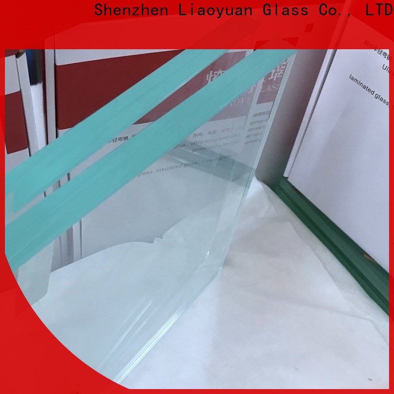 Liaoyuan Glass worldwide 6mm laminated glass manufacturer for sale