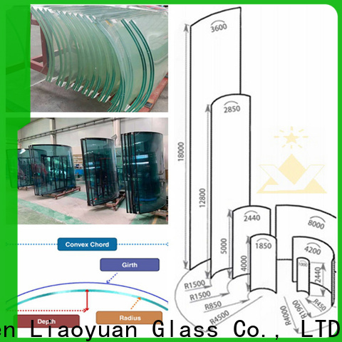 Liaoyuan Glass tempered glass types factory price for sale