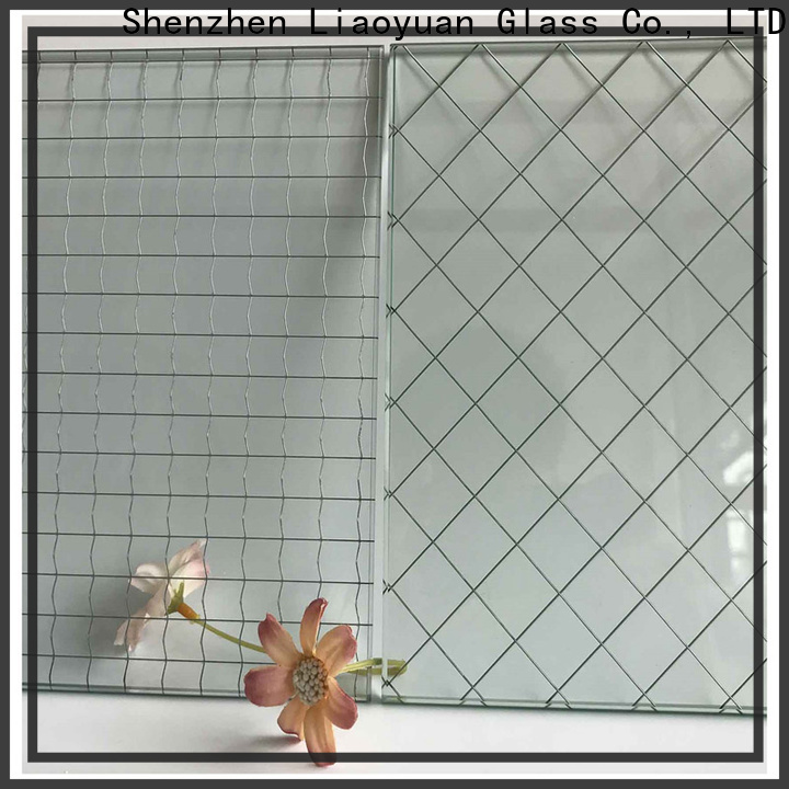 top wire mesh glass price from China with high cost performance