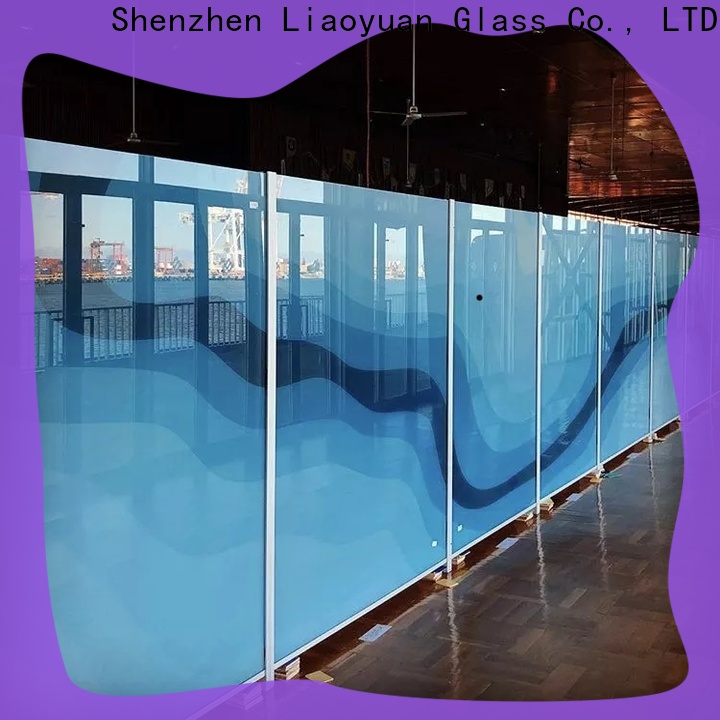 Liaoyuan Glass best price ceramic printing on glass supply for promotion