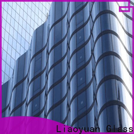 Liaoyuan Glass curved glass factory for promotion