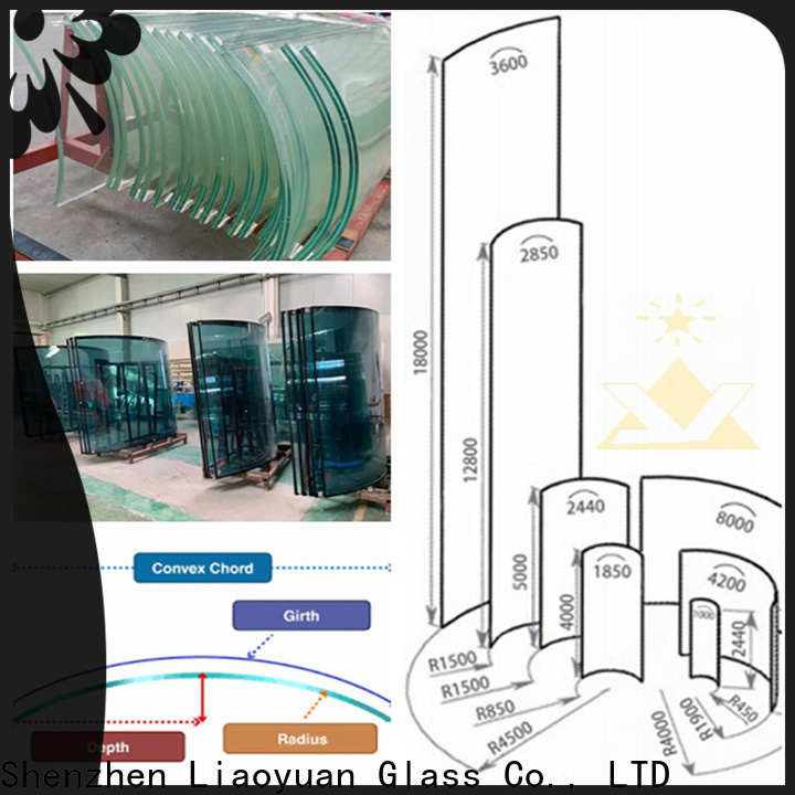 Liaoyuan Glass factory price custom curved tempered glass company for promotion