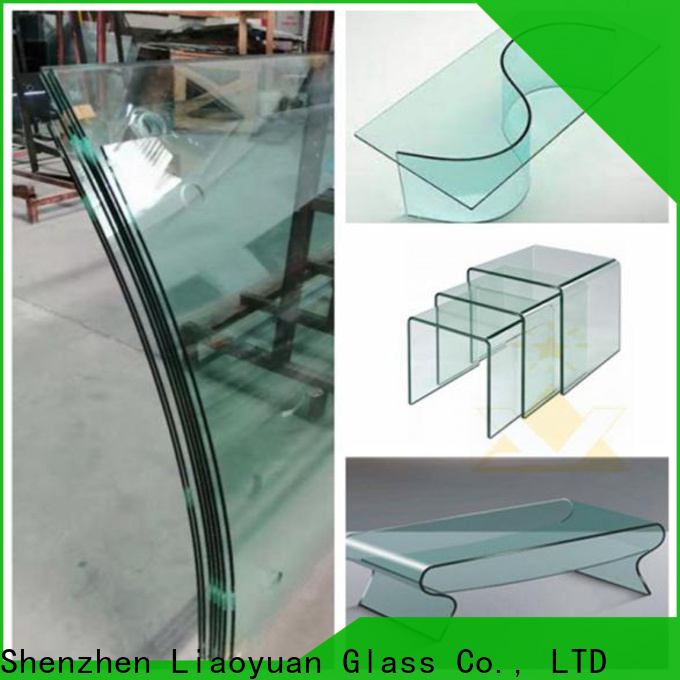 Liaoyuan Glass curving glass sheets series for sale
