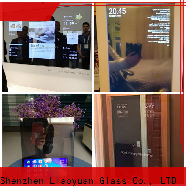 Liaoyuan Glass smart mirror glass factory price for sale