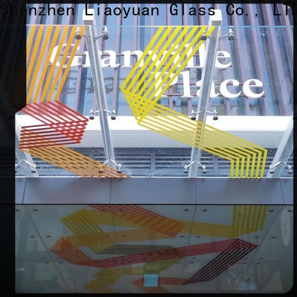 Liaoyuan Glass ceramic printed glass best supplier with high cost performance