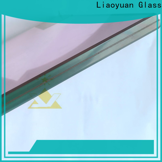 Liaoyuan Glass 12mm laminated glass factory direct supply for sale