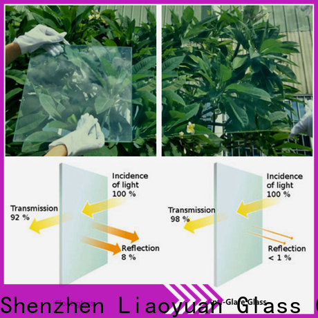 Liaoyuan Glass non reflective glasses best supplier for promotion