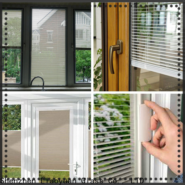 Liaoyuan Glass top selling Insulating Glass with Integral Blinds best manufacturer bulk buy