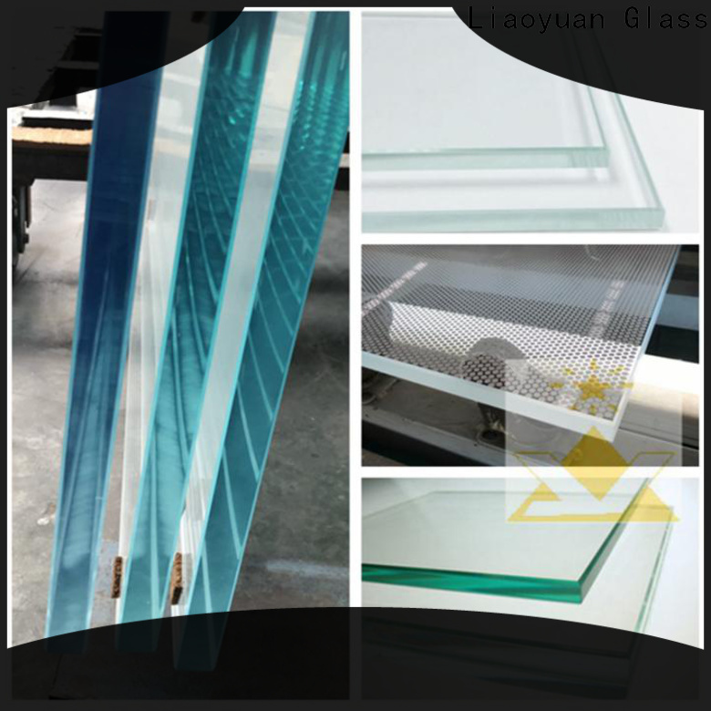 Liaoyuan Glass professional tempered glass heat resistant company bulk production