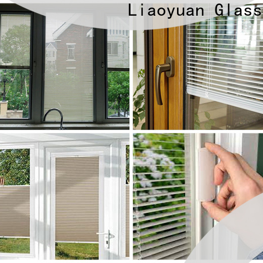 Liaoyuan Glass Insulating Glass with Integral Blinds with good price bulk buy