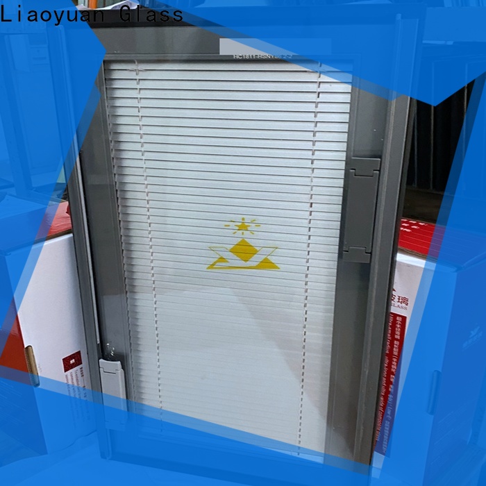 Liaoyuan Glass latest Insulating Glass with Integral Blinds factory price bulk buy