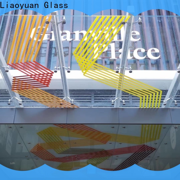 Liaoyuan Glass digital printing glass from China for sale