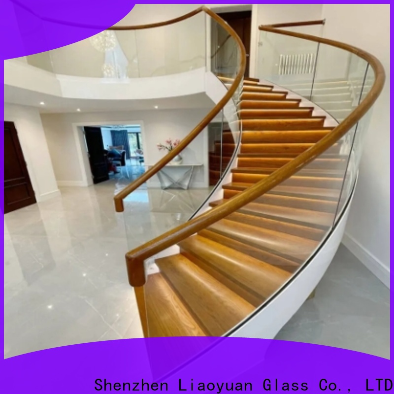 Liaoyuan Glass bent and curved glass wholesale bulk production