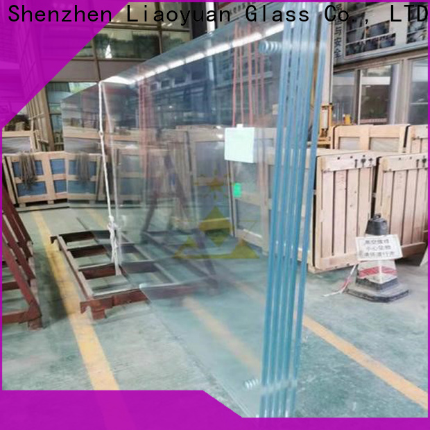 Liaoyuan Glass frosted tempered glass distributor with high cost performance