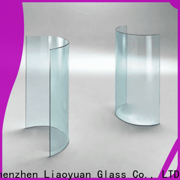 Liaoyuan Glass curved glass cost best manufacturer with high cost performance