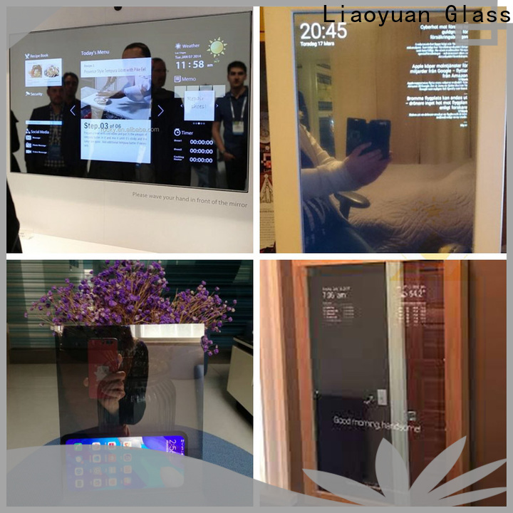 Liaoyuan Glass hot-sale best smart bathroom mirror company with high cost performance