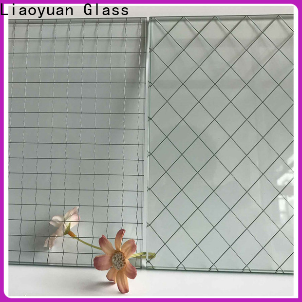 new wire mesh laminated glass series for promotion