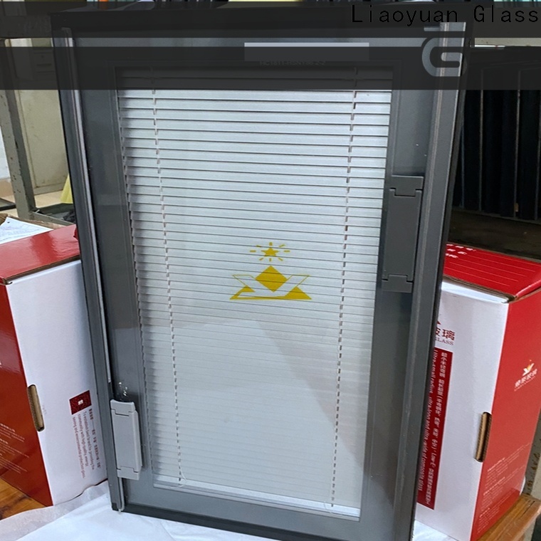 Liaoyuan Glass Insulating Glass with Integral Blinds distributor with high cost performance