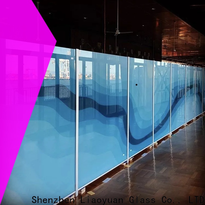 high quality ceramic printed glass with good price with high cost performance